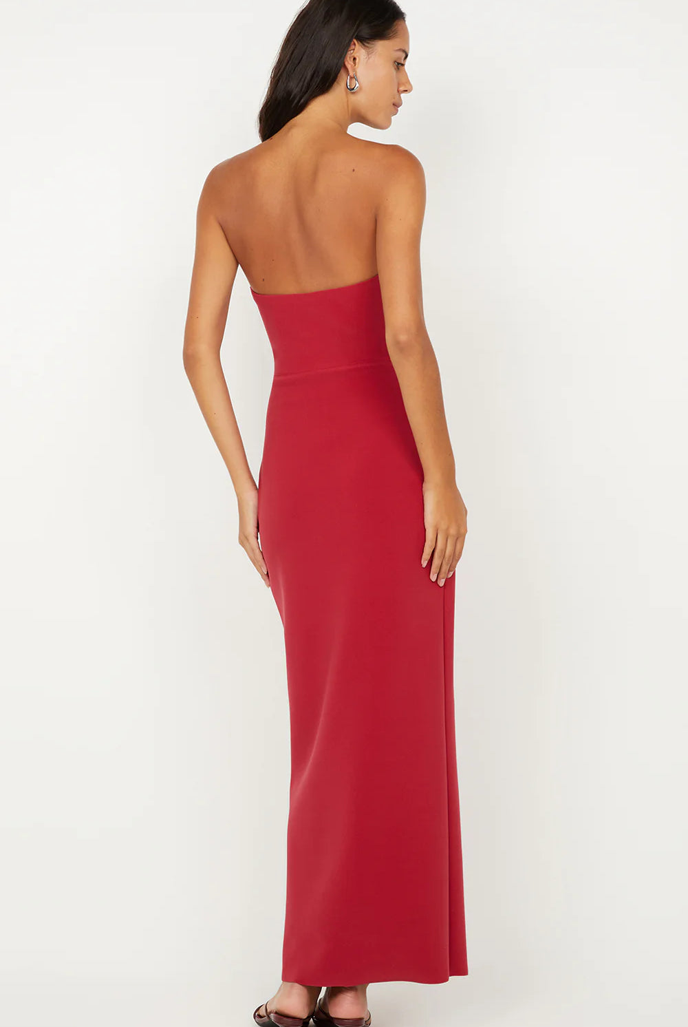 Rafi Strapless Dress - Cherry by Bec & Bridge — view 4