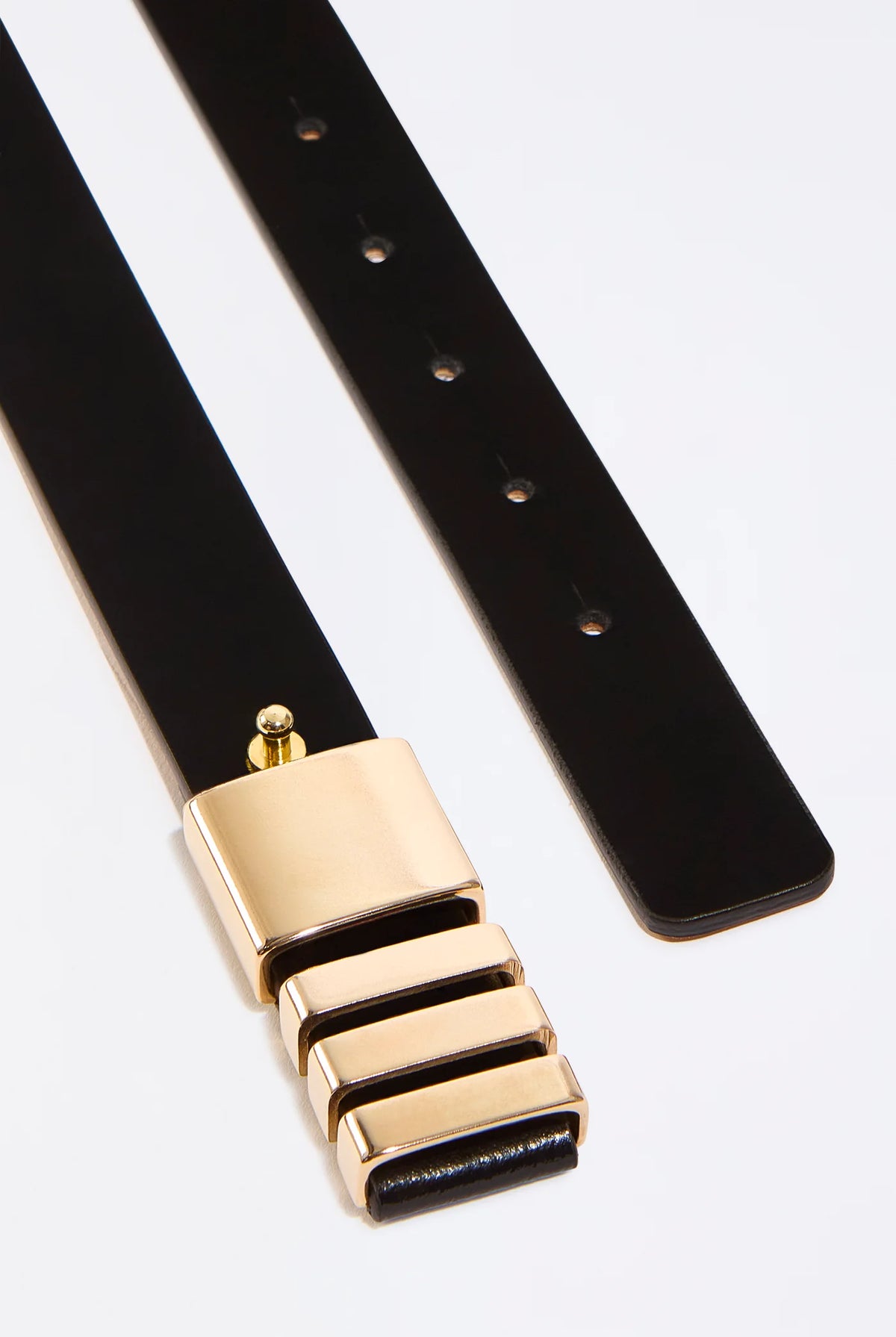 Leather Belt - Black by Liviana Conti — alternate view