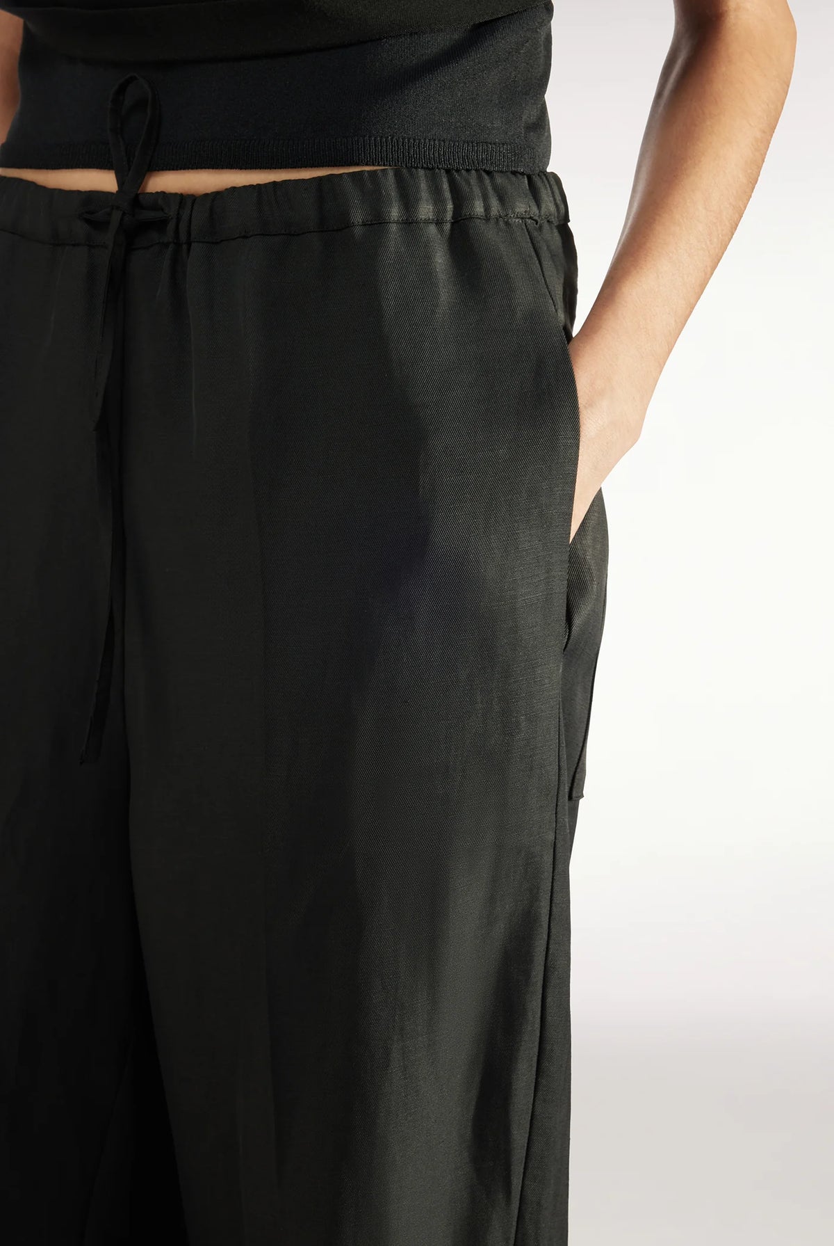 Jasmine Pants - Black by Liviana Conti — alternate view