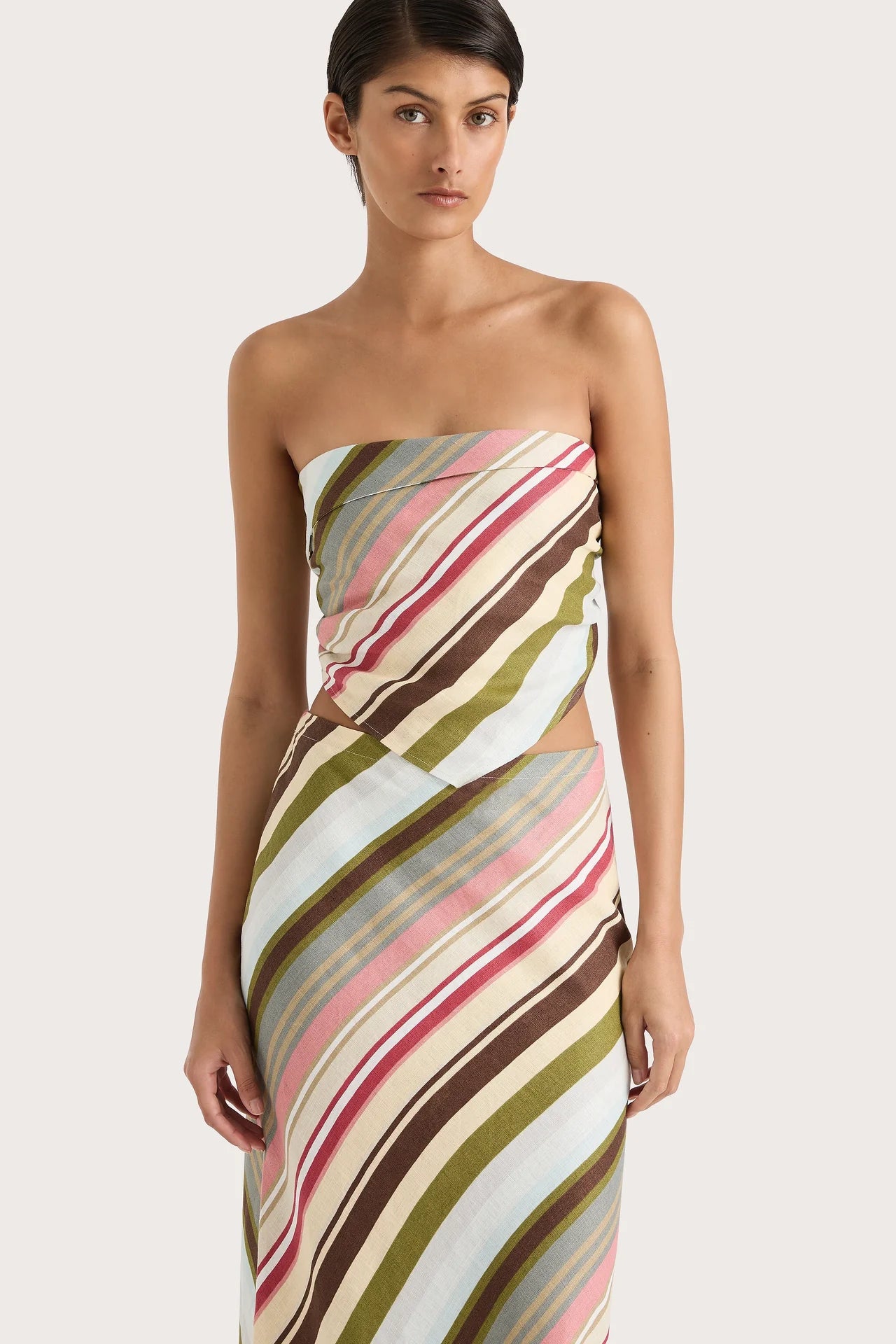 Antibes Strapless Top - Stripe by Faithfull the Brand | 25 South Boutiques