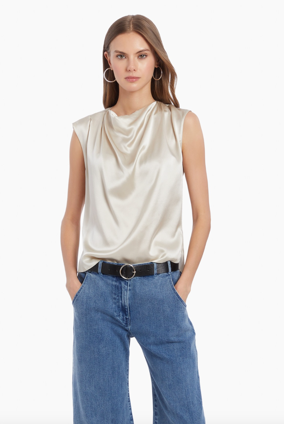 Freya Top - Chalk by Amanda Uprichard | 25 South Boutiques