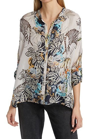 Shining Agatha Button Down - Multi by Johnny Was | 25 South Boutiques