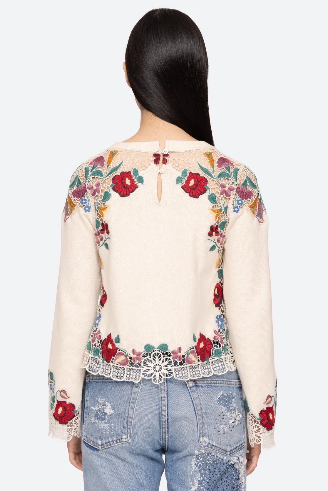 Katharine Sweater - Cream by Sea NY — view 4