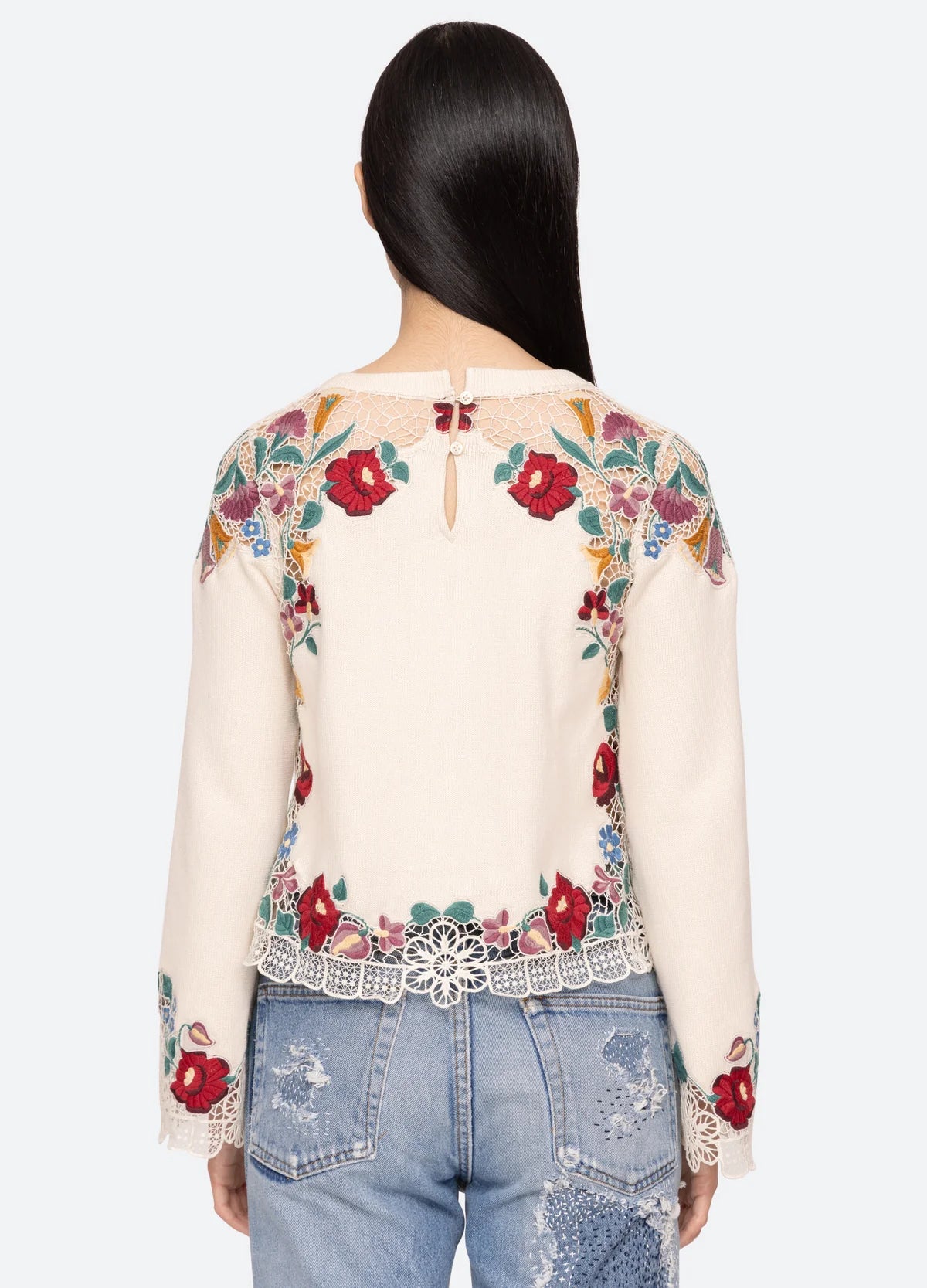 Katharine Sweater - Cream by Sea NY — view 4