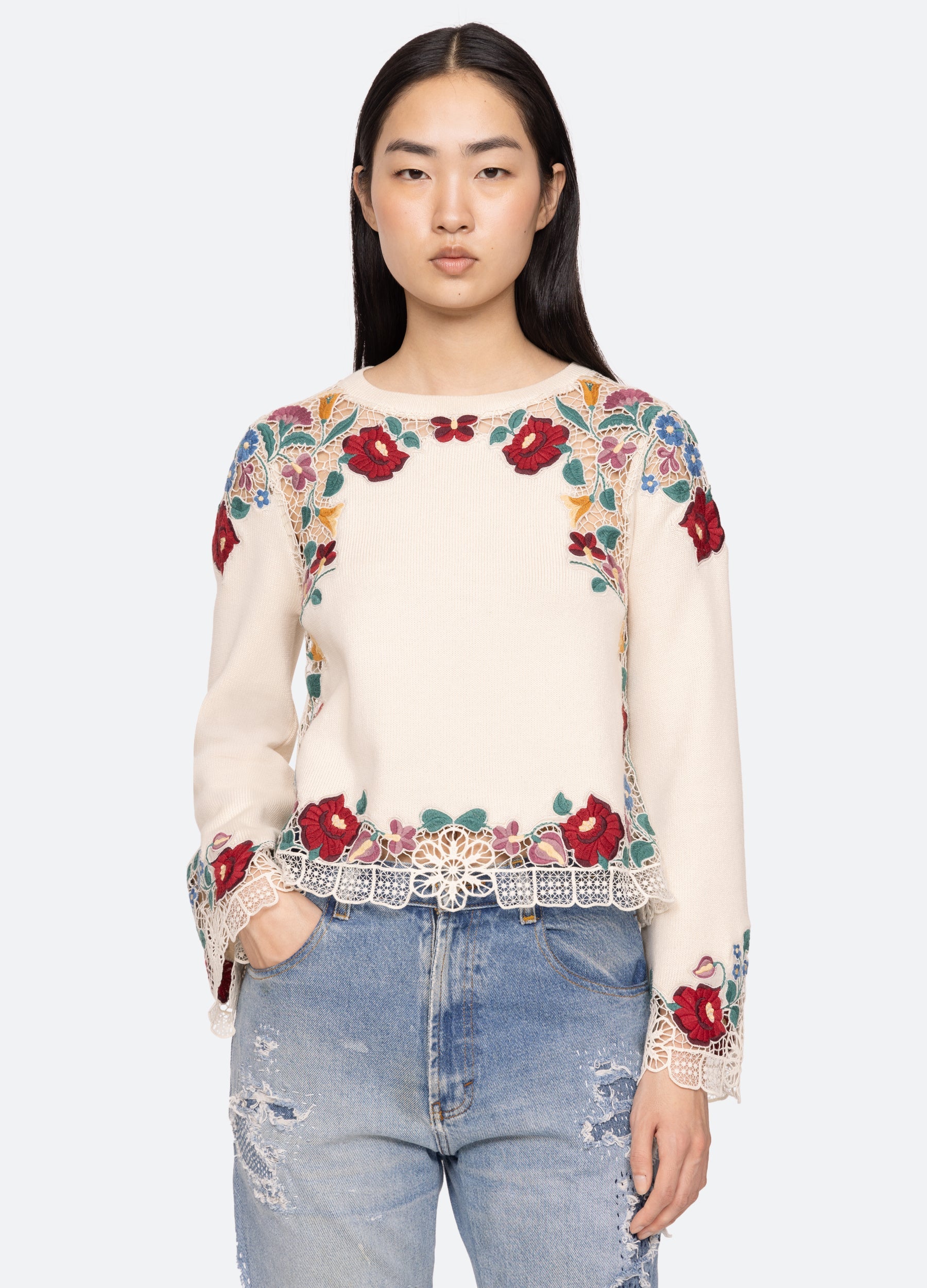 Katharine Sweater - Cream by Sea NY | 25 South Boutiques