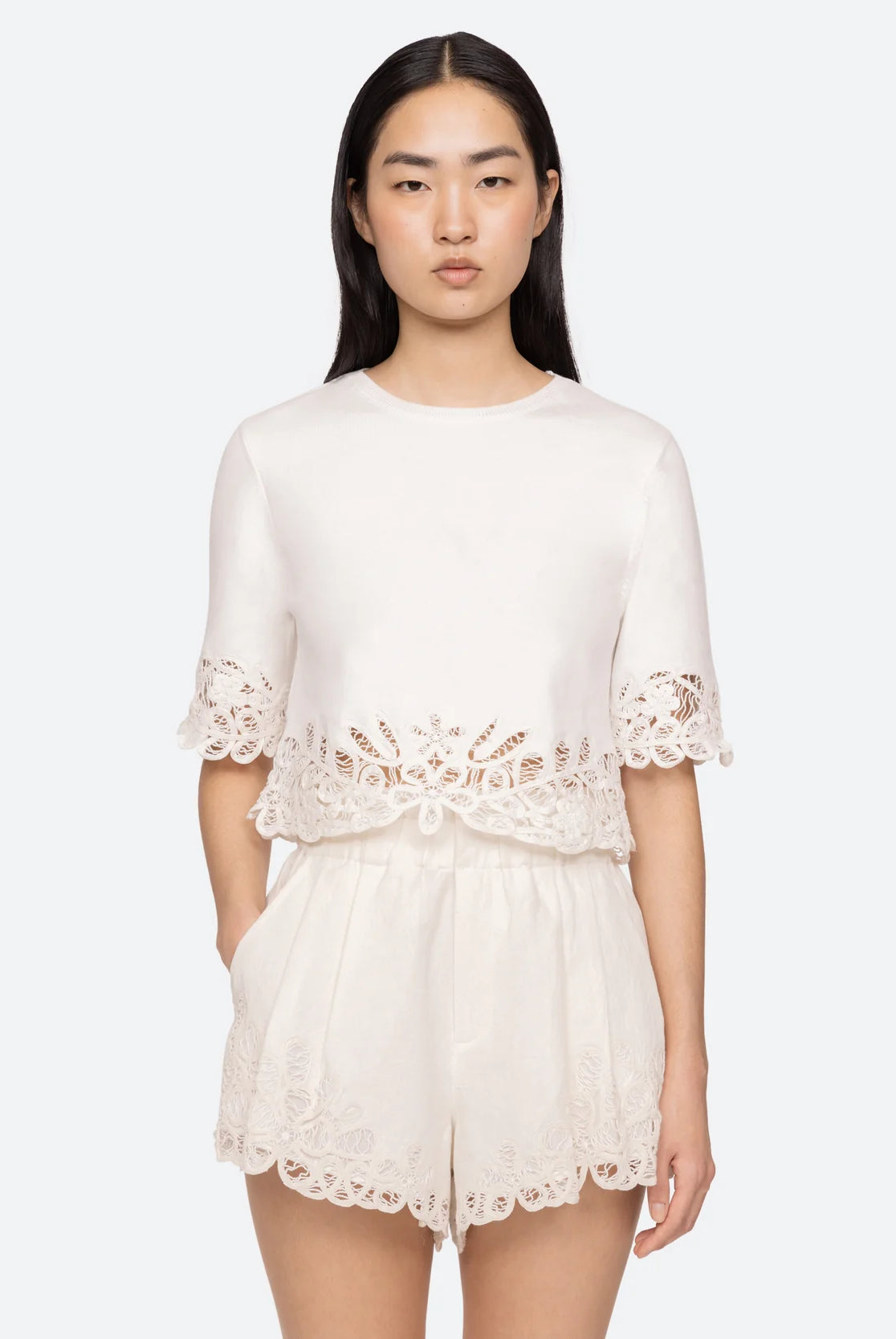 Elke Sweater - White by Sea NY | 25 South Boutiques