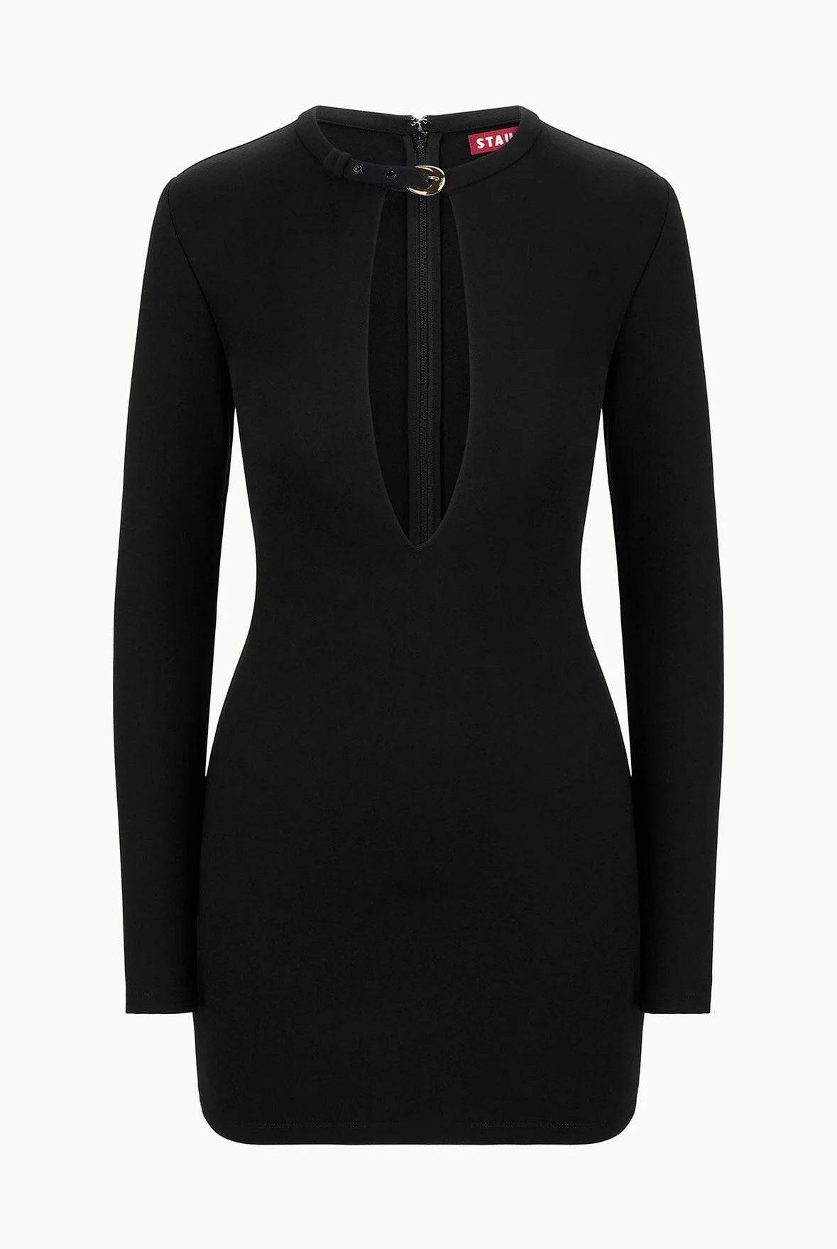 Astor Dress - Black by STAUD — view 5