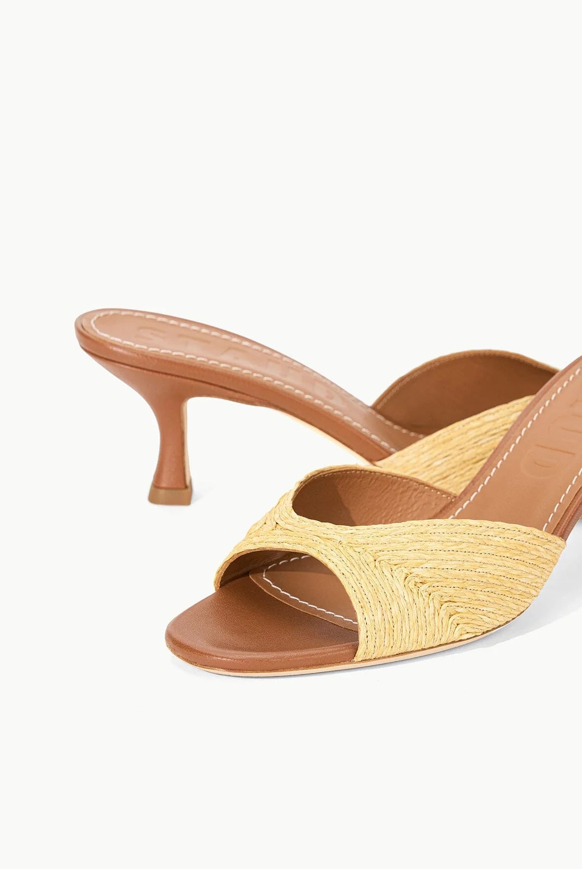 Brigitte Mule - Natural Raffia by STAUD — view 4