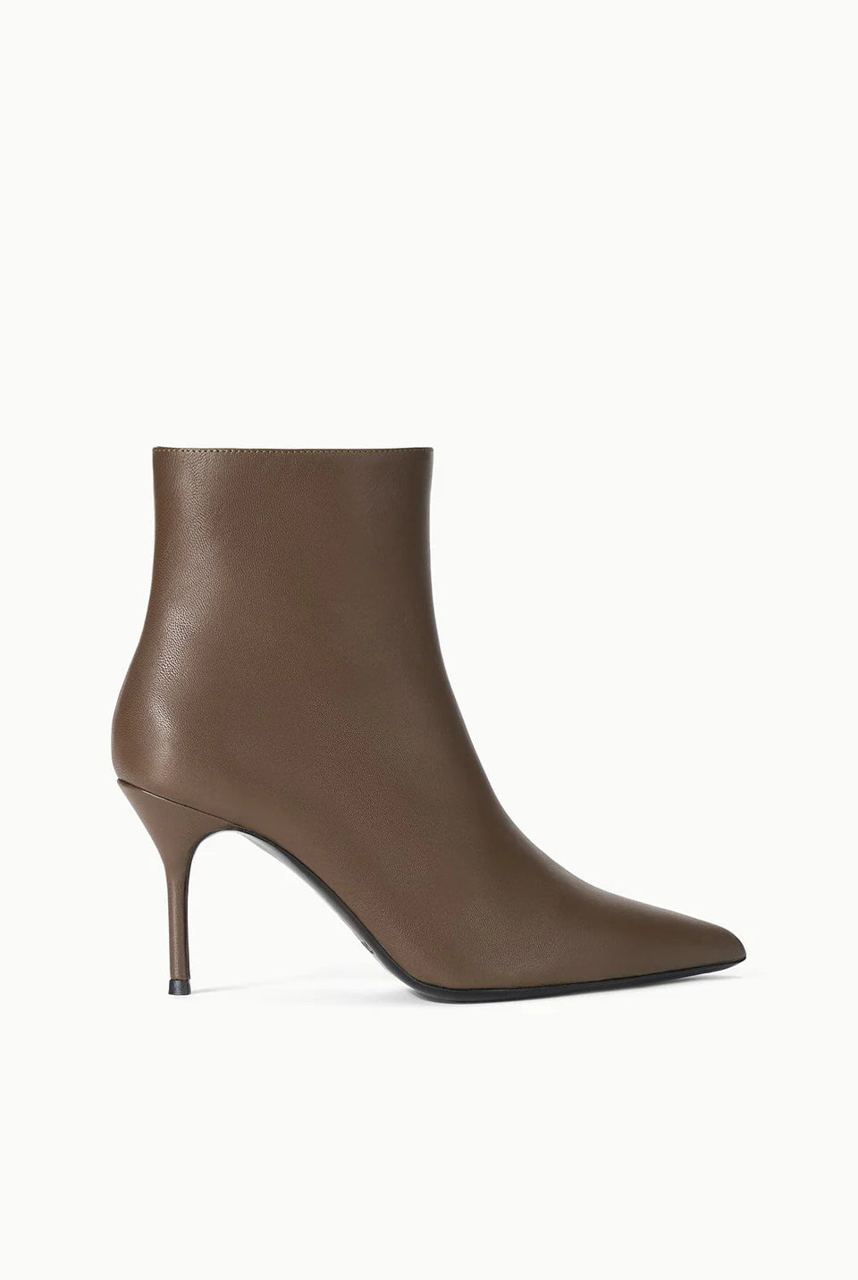 Sebastian Ankle Boot - Truffle Leather by STAUD | 25 South Boutiques