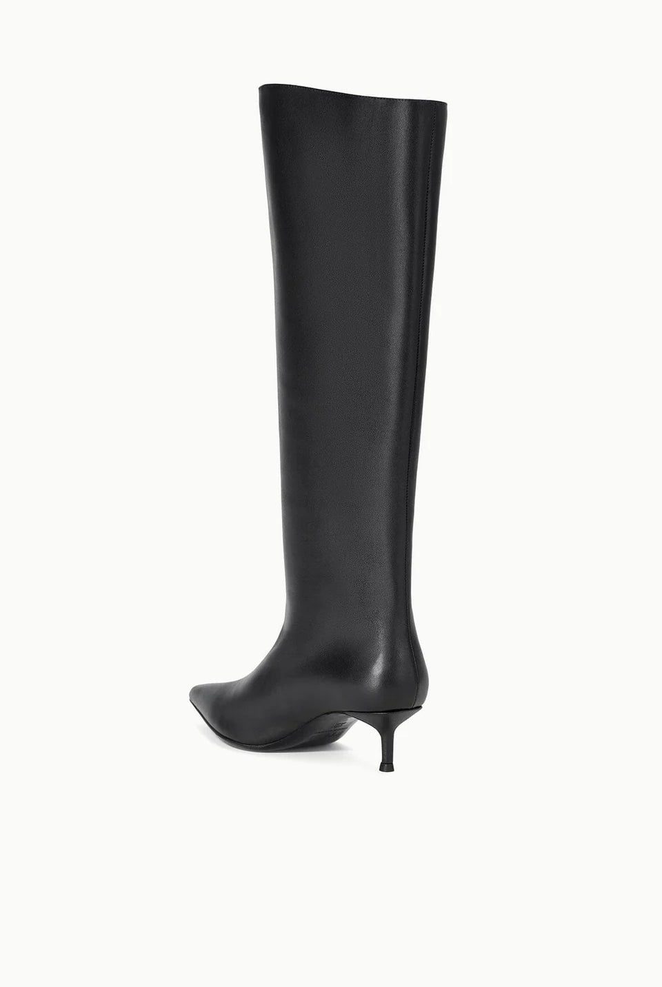 Sebastian Kitten Heel Boot - Black by STAUD — view 4