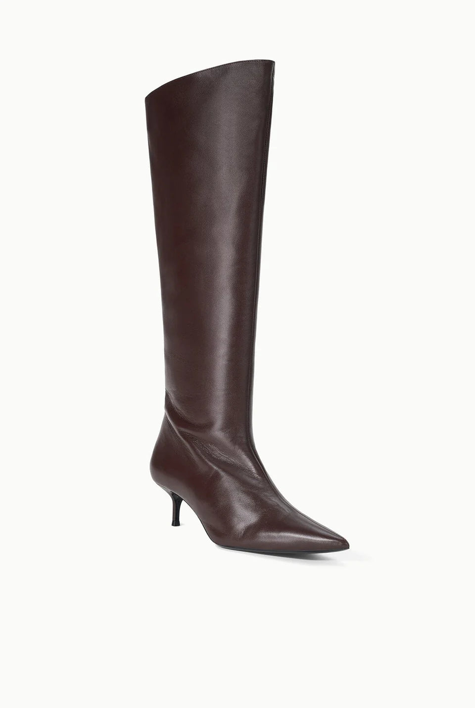 Sebastian Kitten Heel Boot - Espresso by STAUD — view 3