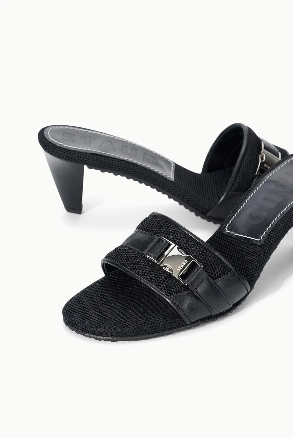 Veda Heel - Black by STAUD — view 4