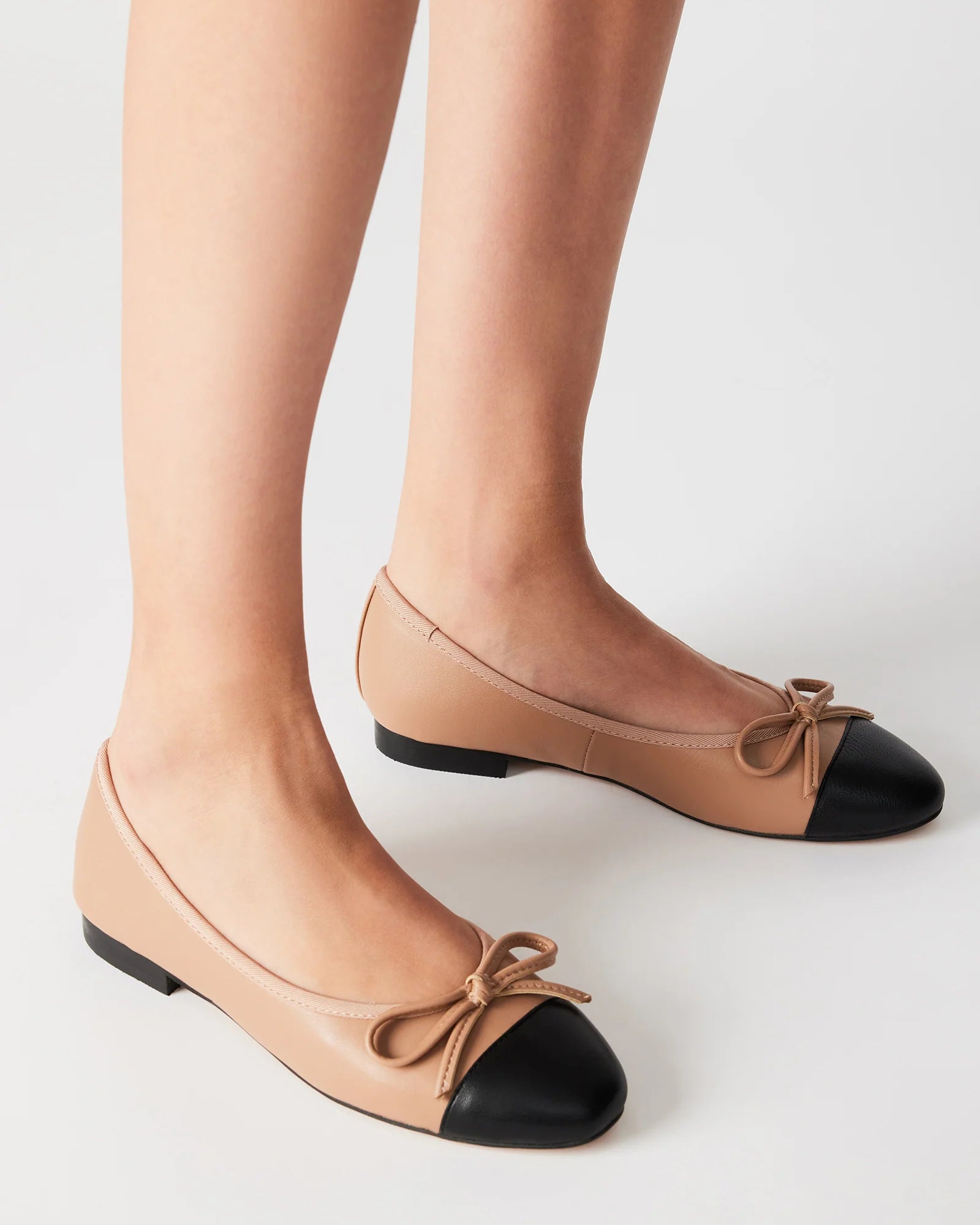 Ellison Ballet Flat - Natural by Steve Madden — alternate view