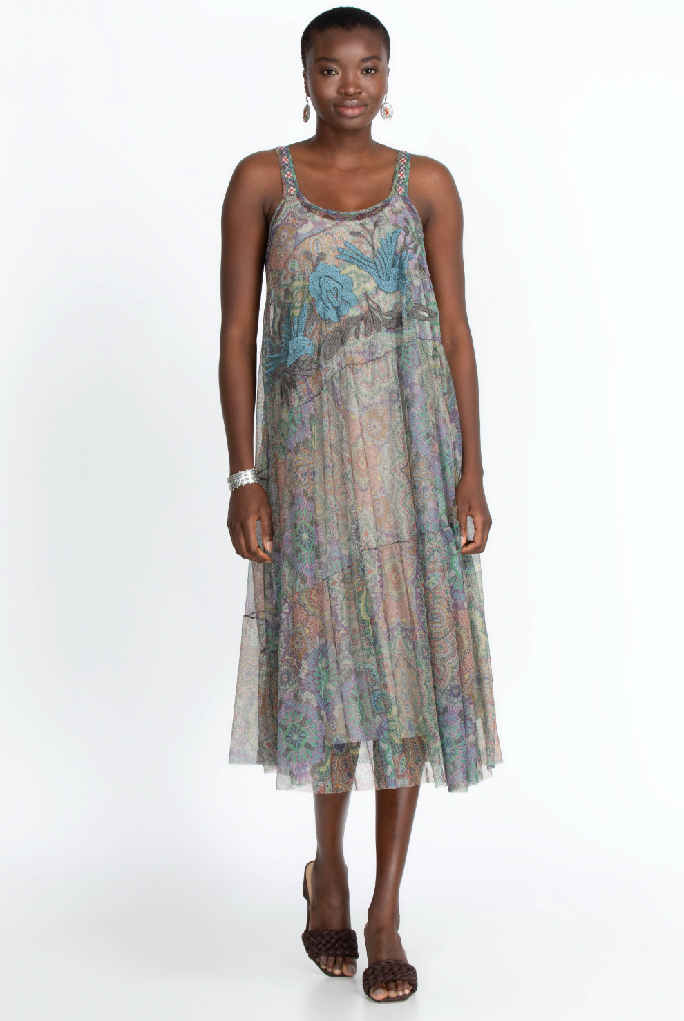 Matisse Mesh Dress - Multi by Johnny Was | 25 South Boutiques