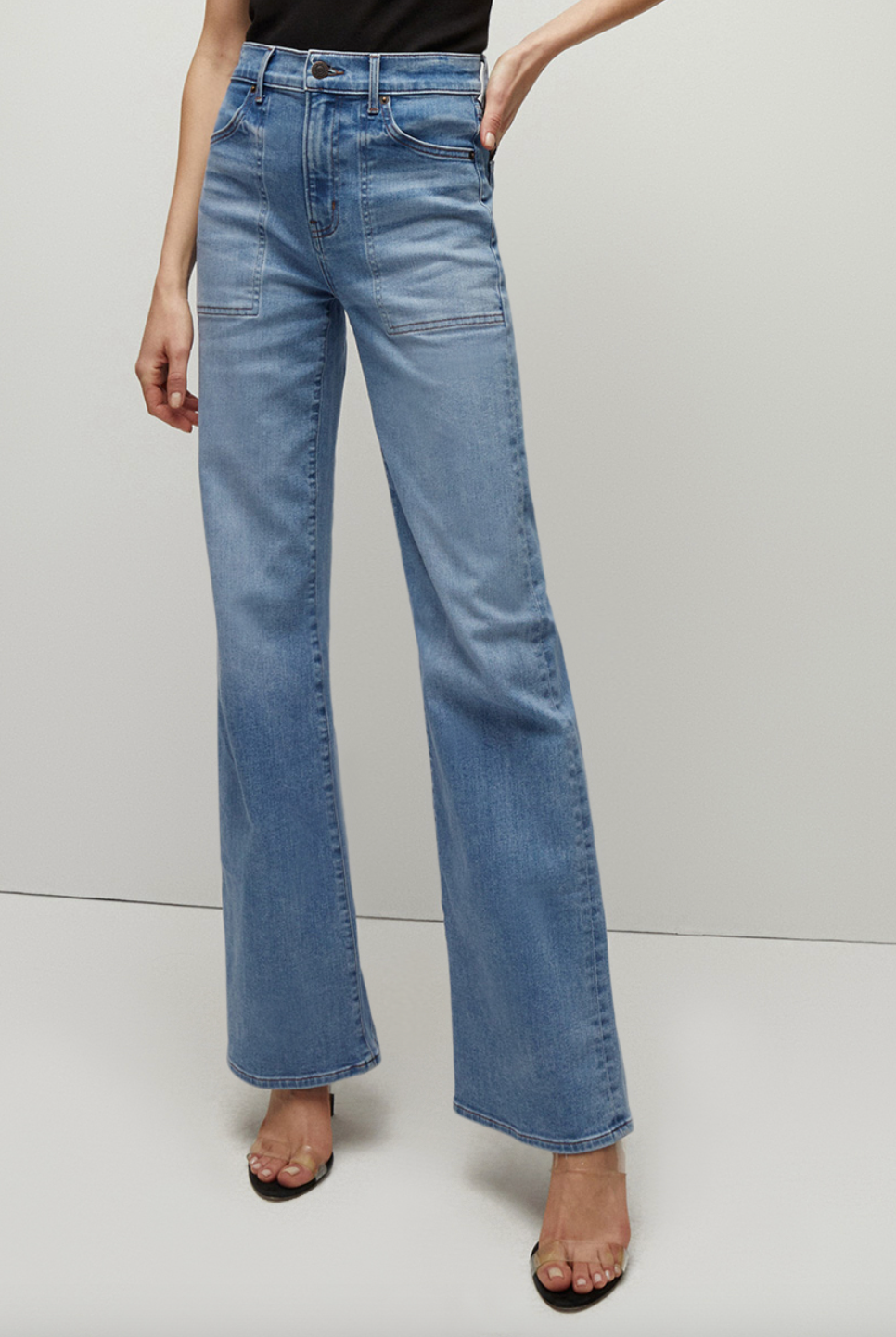 Crosbie Wide Leg Pant - Amethyst by Veronica Beard — alternate view