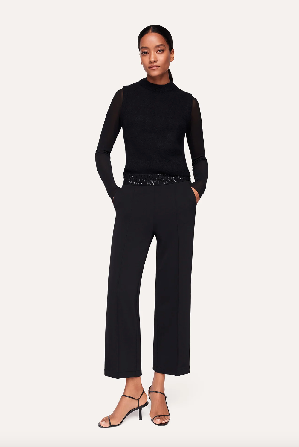 Cameron Pant - Black by Cambio — alternate view