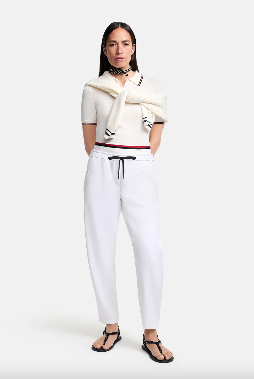 Odette Hose O Shape Cropped Pants - Off White by Cambio | 25 South Boutiques