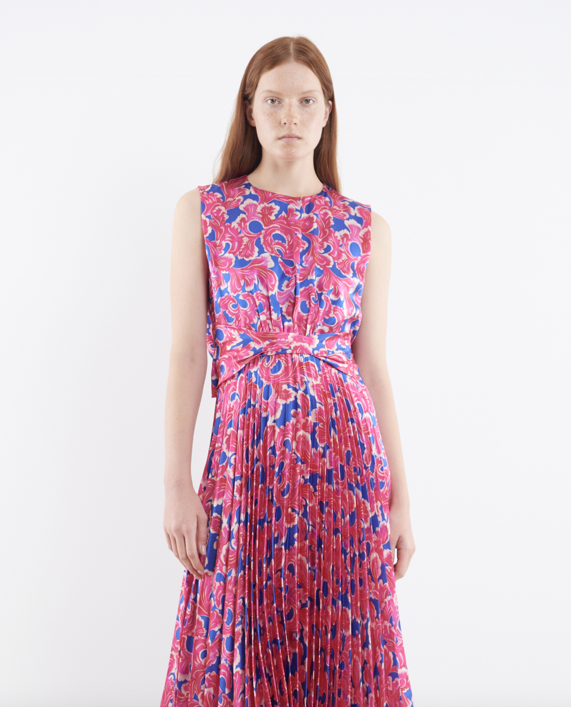 Gwen B Dress - Traceri Azure by Saloni — alternate view