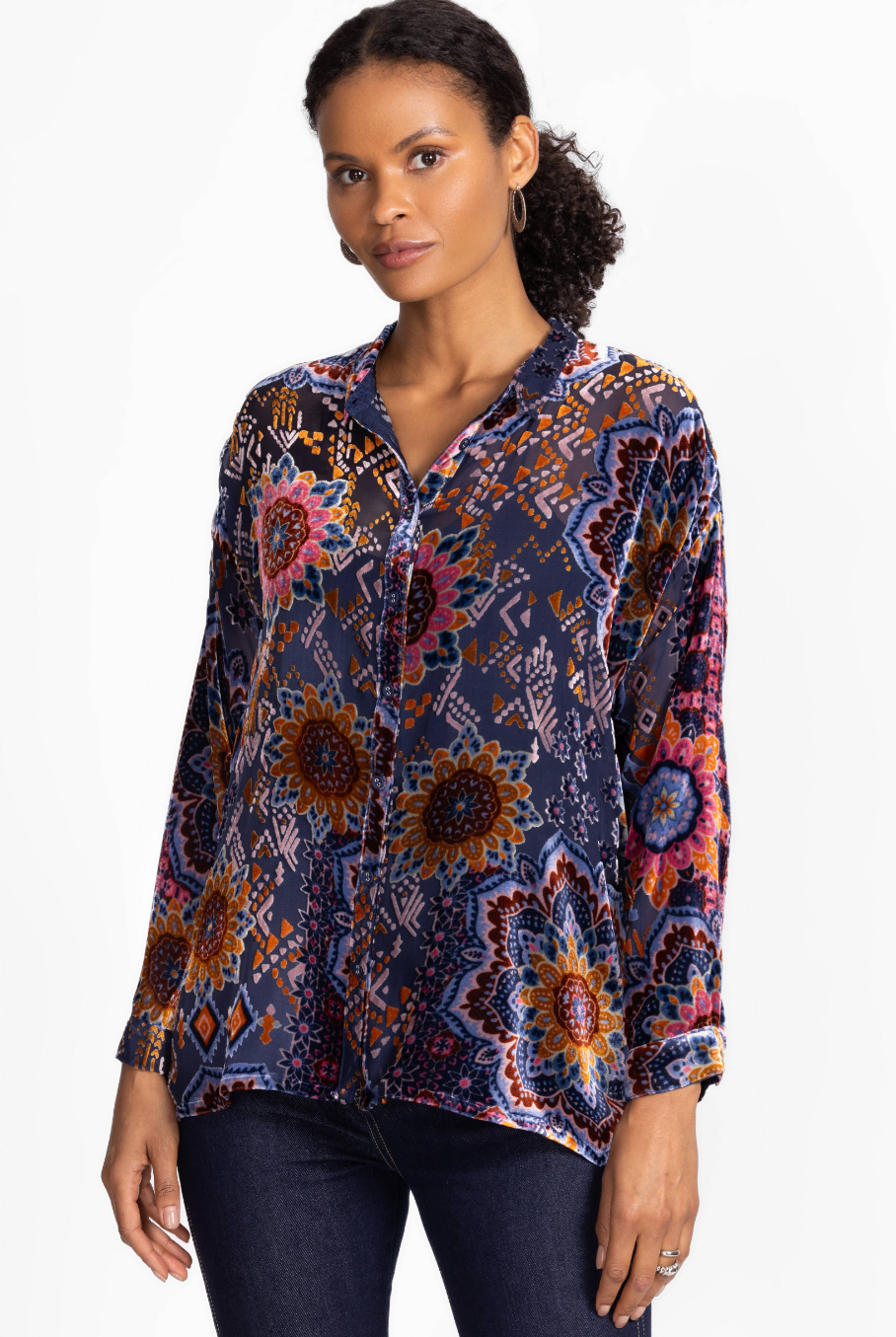 Audrey Oversized Blouse - Sisi by Johnny Was — alternate view