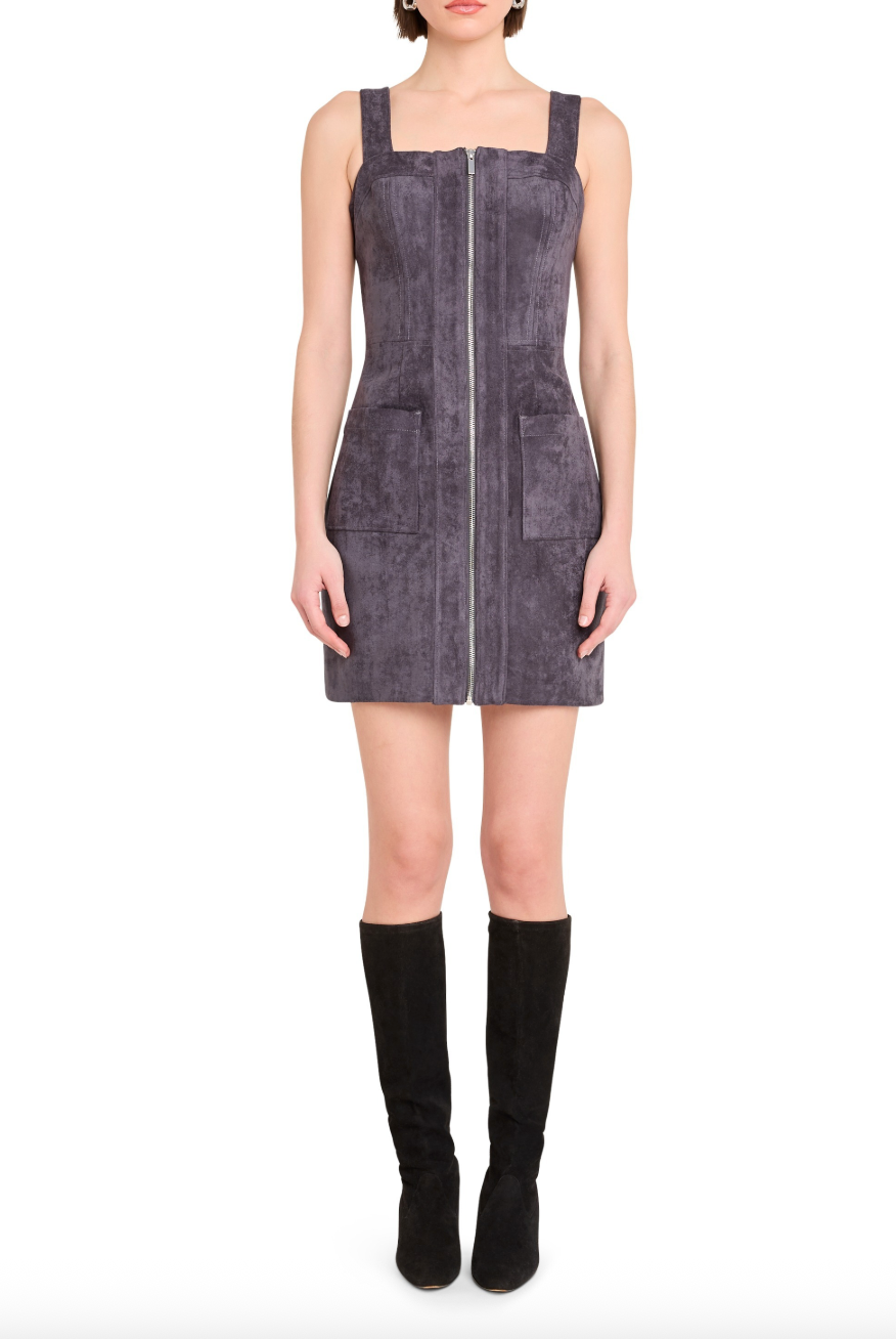 Becker Dress - Graphite by Amanda Uprichard | 25 South Boutiques