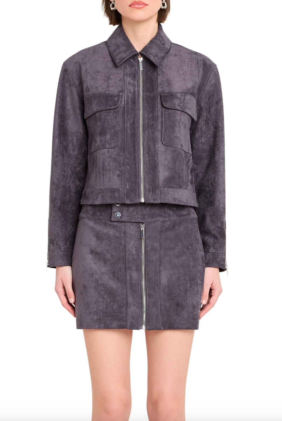 Becker Jacket - Graphite by Amanda Uprichard | 25 South Boutiques