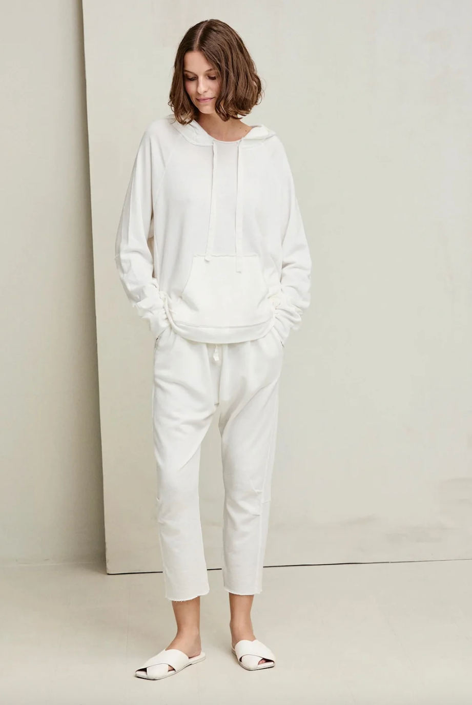 Ultra Light Sweat Pants - Natural by Kristensen | 25 South Boutiques