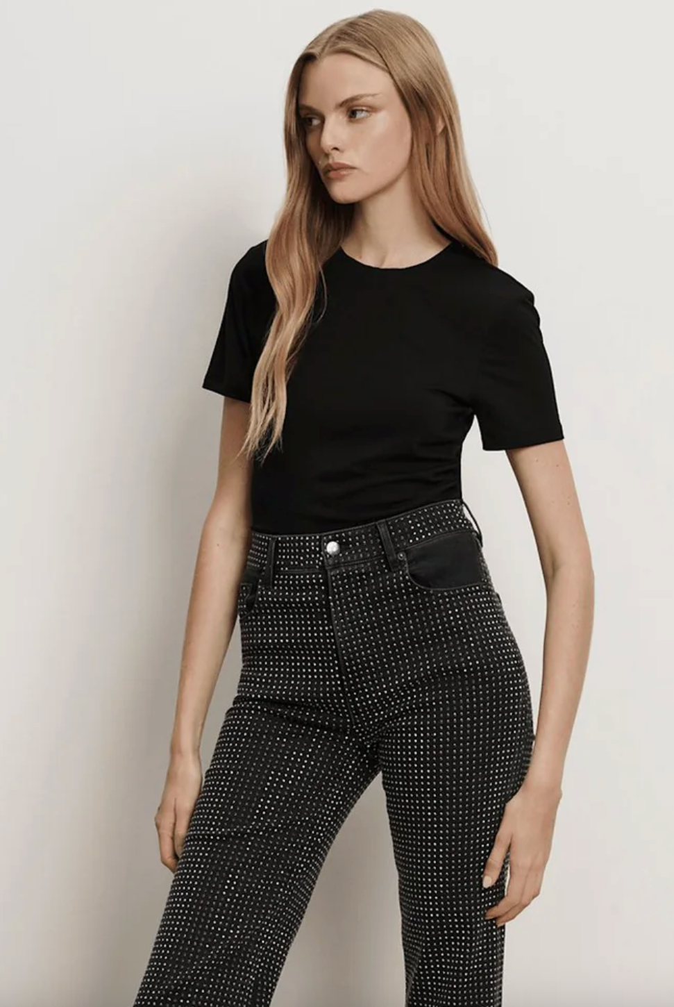 Benedict Crewneck T-Shirt - Black by Veronica Beard | 25 South Boutiques