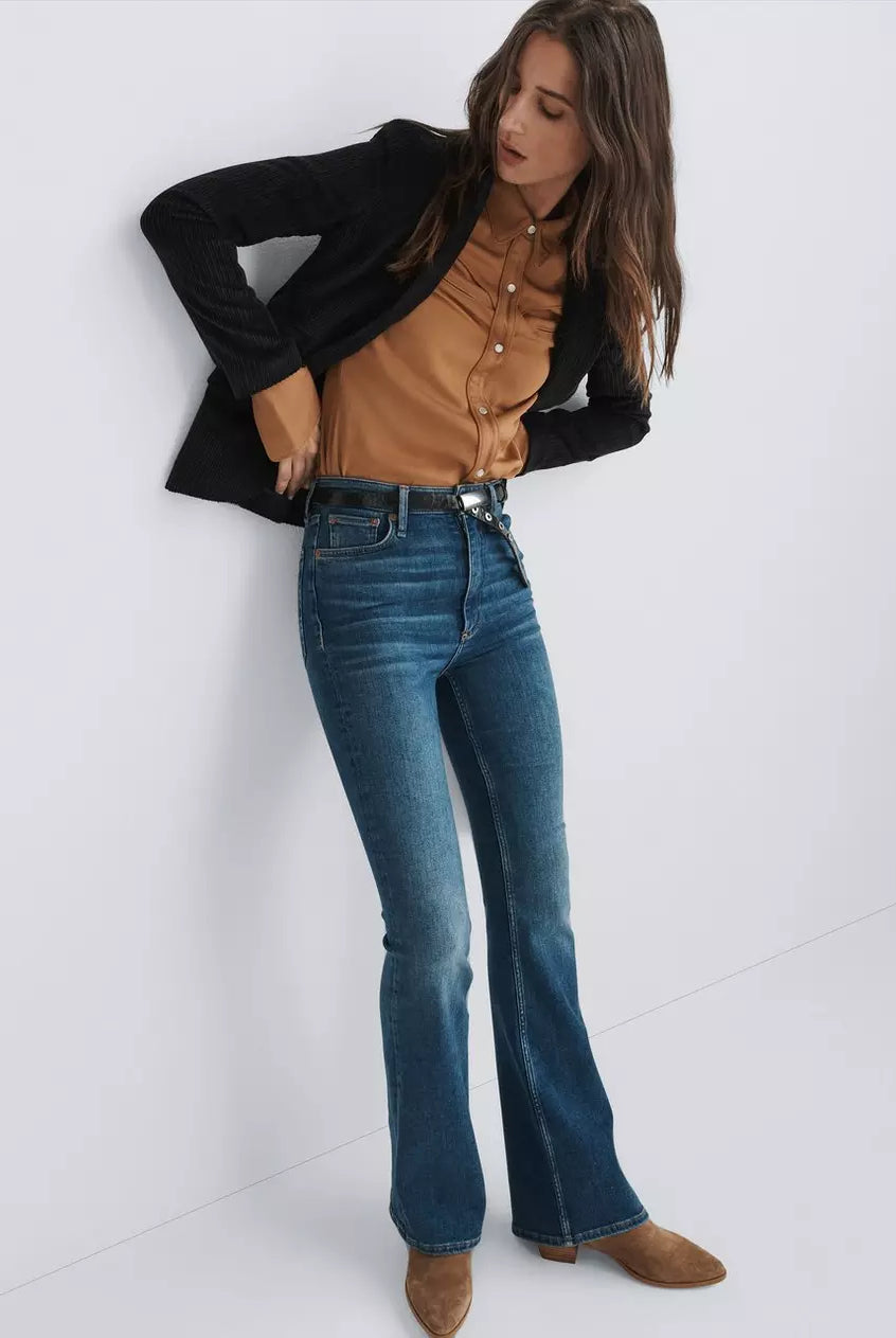 Slade Corduroy Blazer - Black by Rag & Bone — view 3