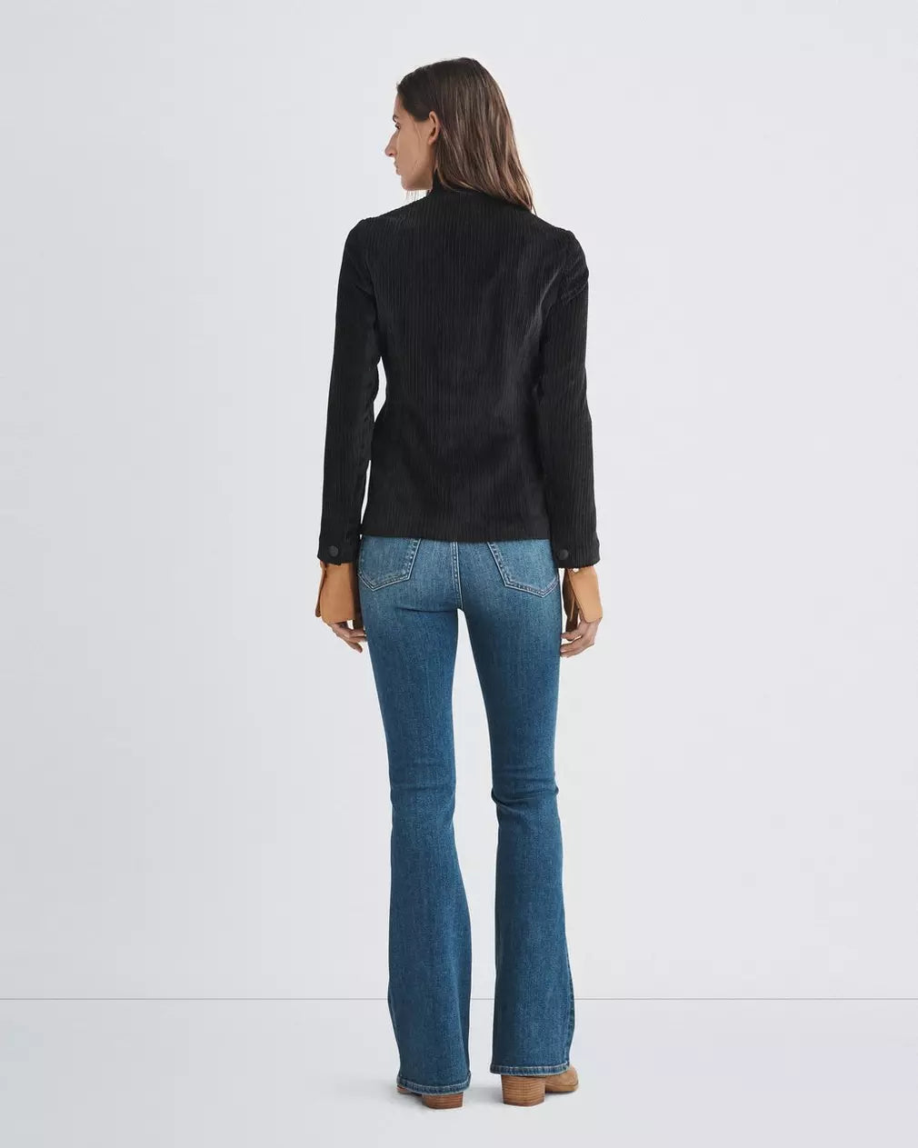 Slade Corduroy Blazer - Black by Rag & Bone — view 5