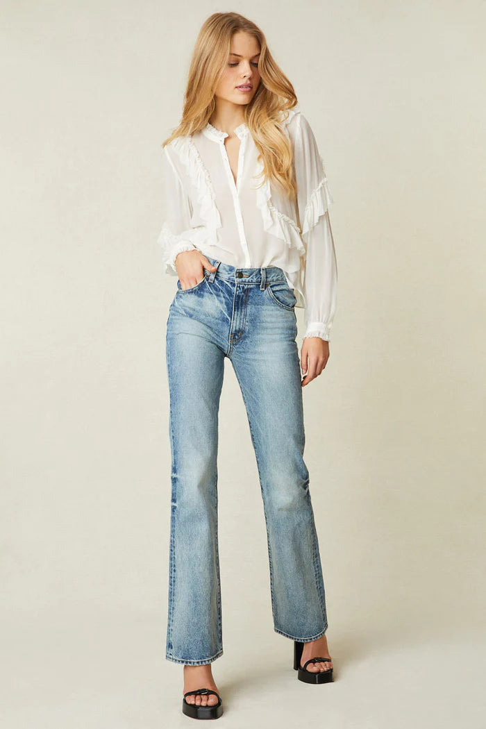 Jelena Blouse - White by LoveShackFancy — view 5