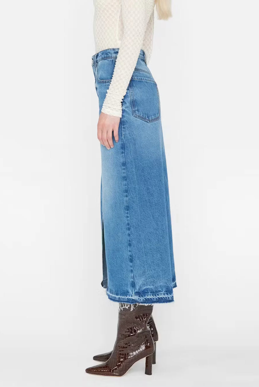 The Midaxi Skirt - Del Amo by Frame — view 3