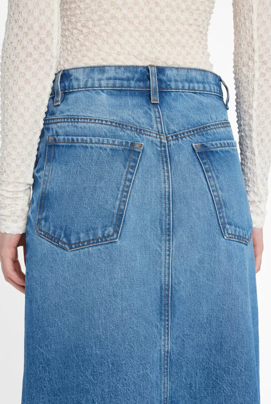 The Midaxi Skirt - Del Amo by Frame — view 4