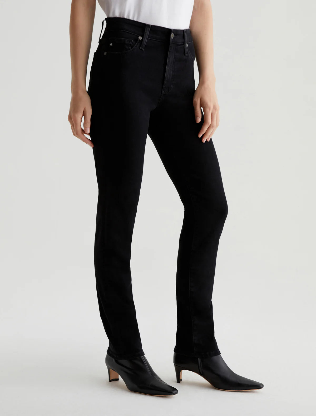 Mari High Rise Slim Straight - Alchemy by Adriano Goldschmied AG — view 3