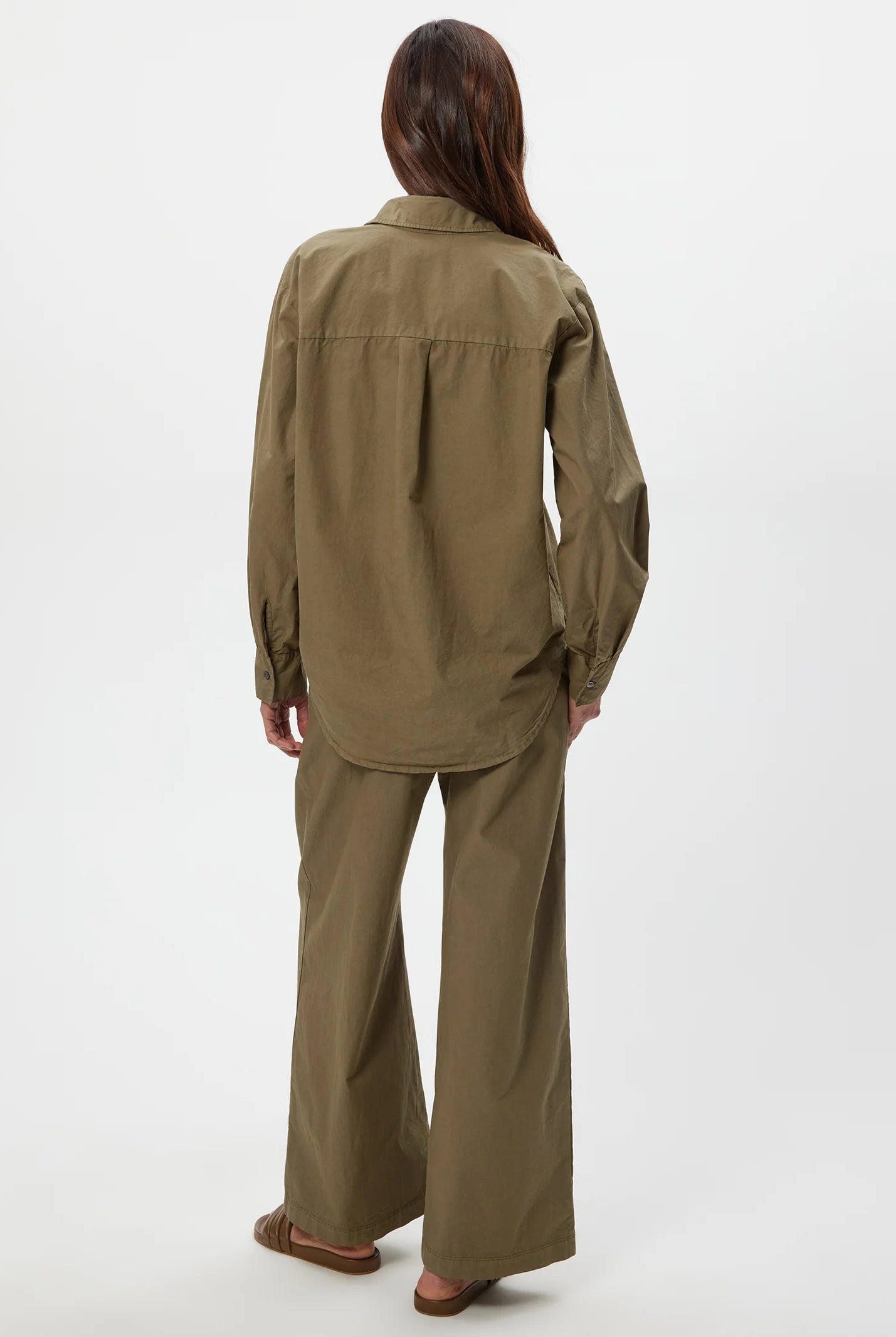 Taylor Wide Leg Pant - Caper by Michael Stars — view 3