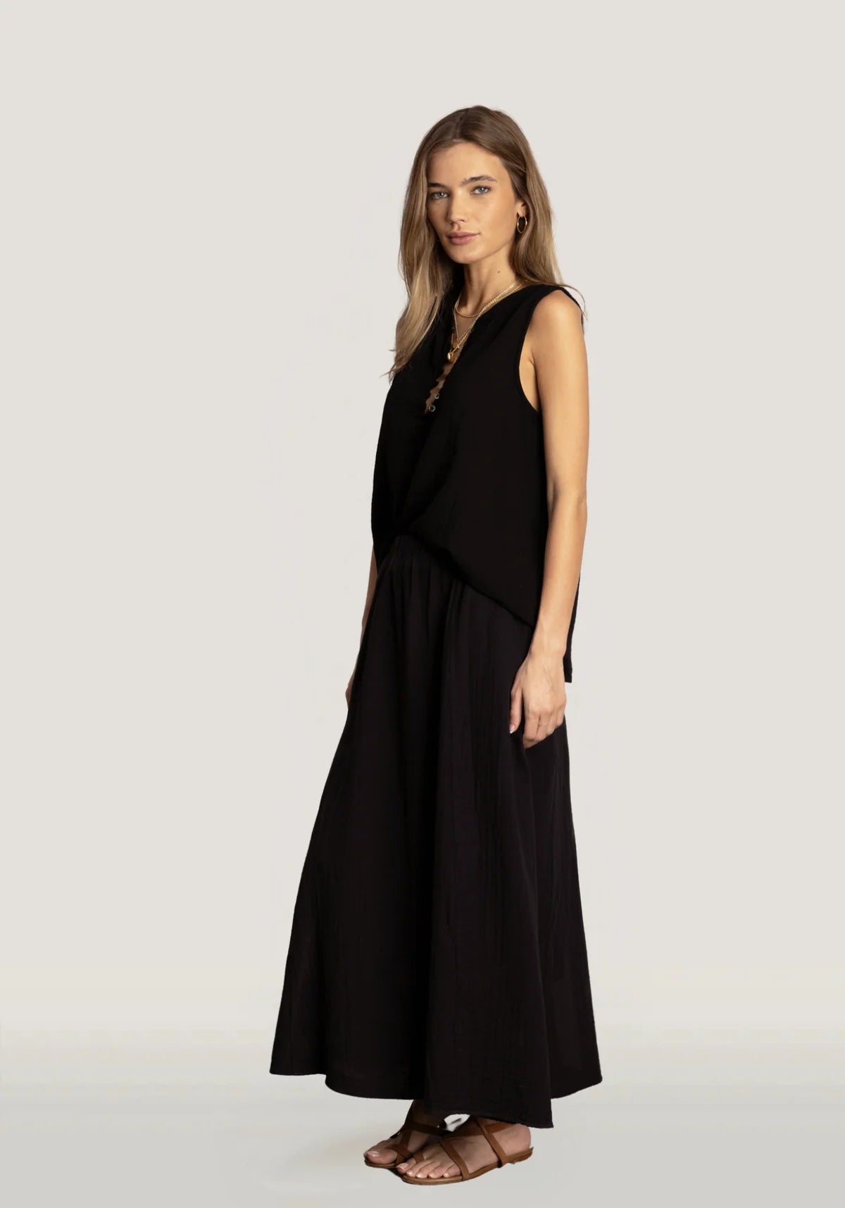 Tenley Skirt - Black by Dylan — alternate view