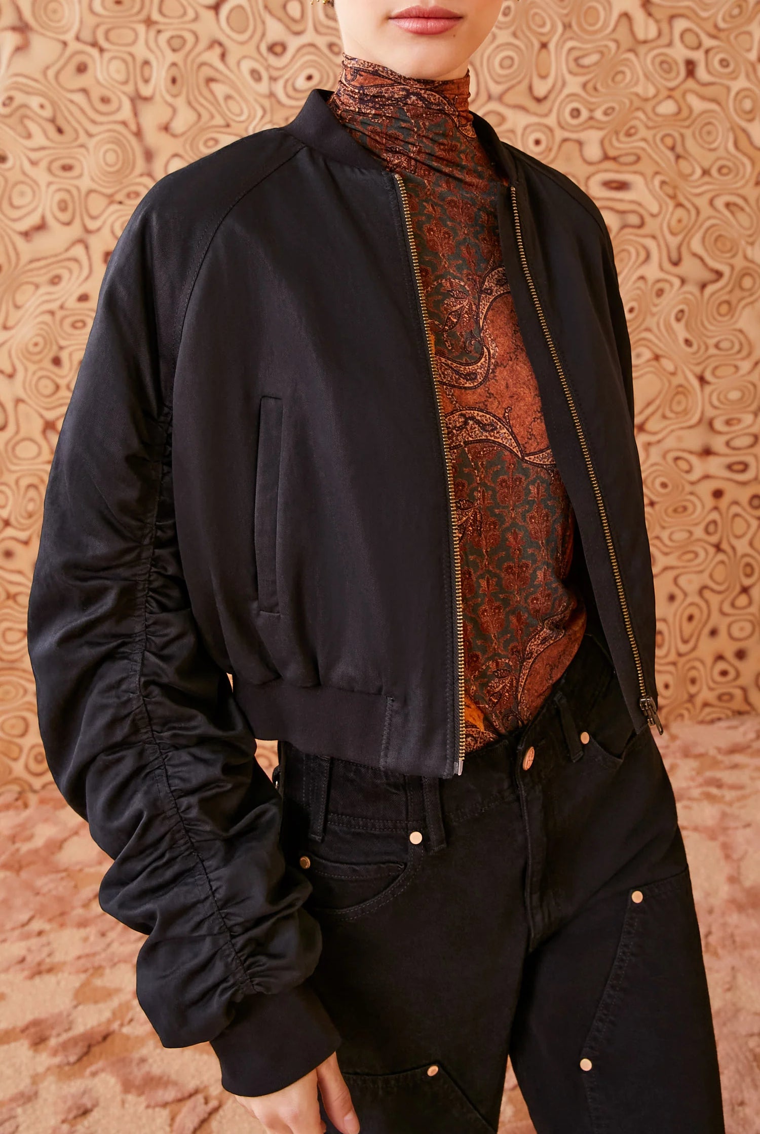 Talina Jacket - Noir by Ulla Johnson — view 5