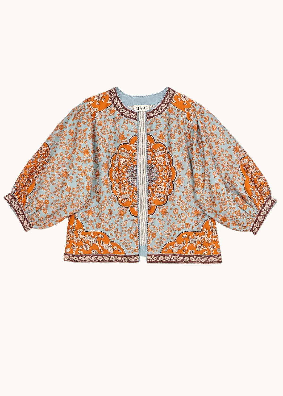 Ursa Jacket - Blue/Rust by M.A.B.E — view 3