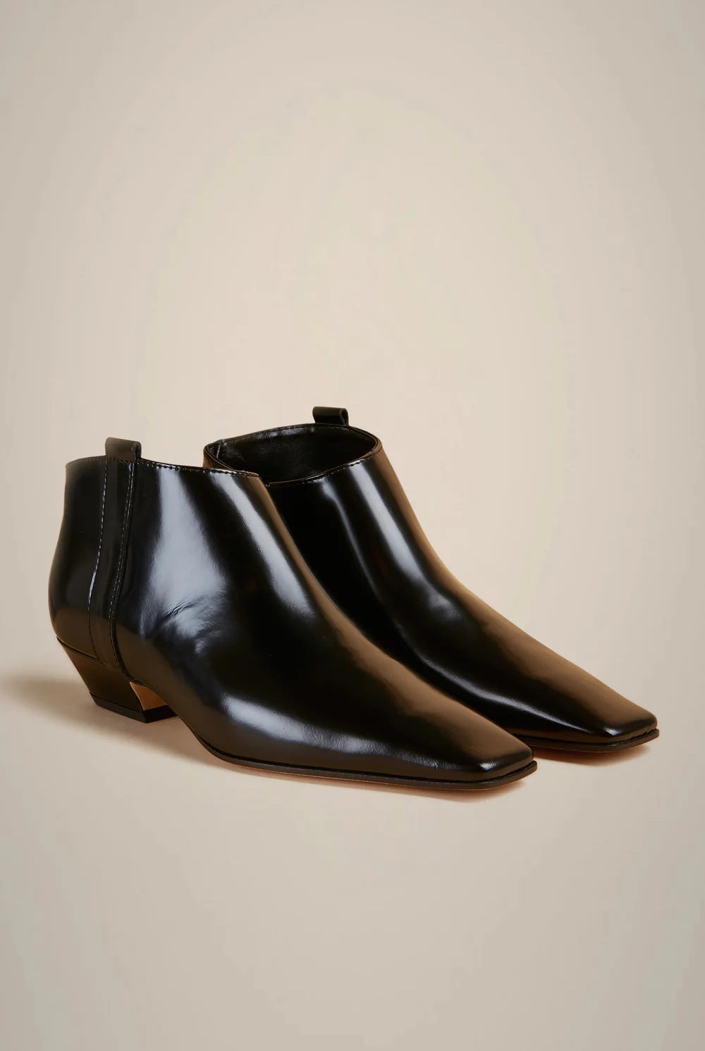 Leather Ankle Boot - Black by Liviana Conti — alternate view