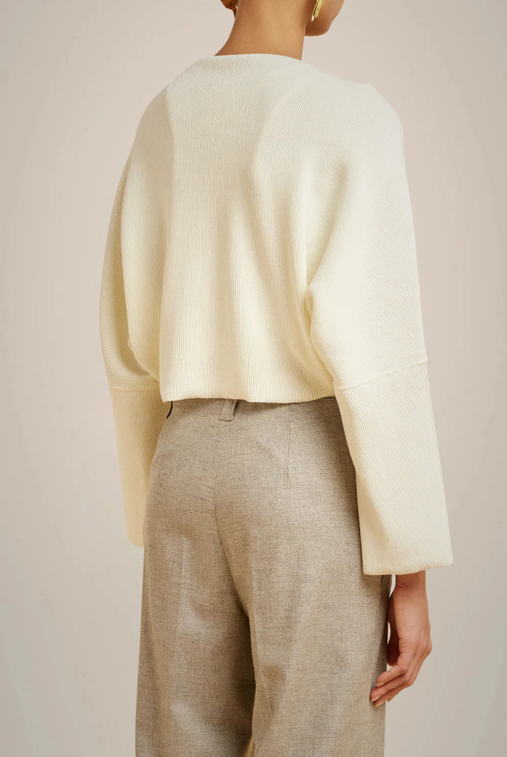 Ottoman Cardigan - Pumice by Liviana Conti — view 4