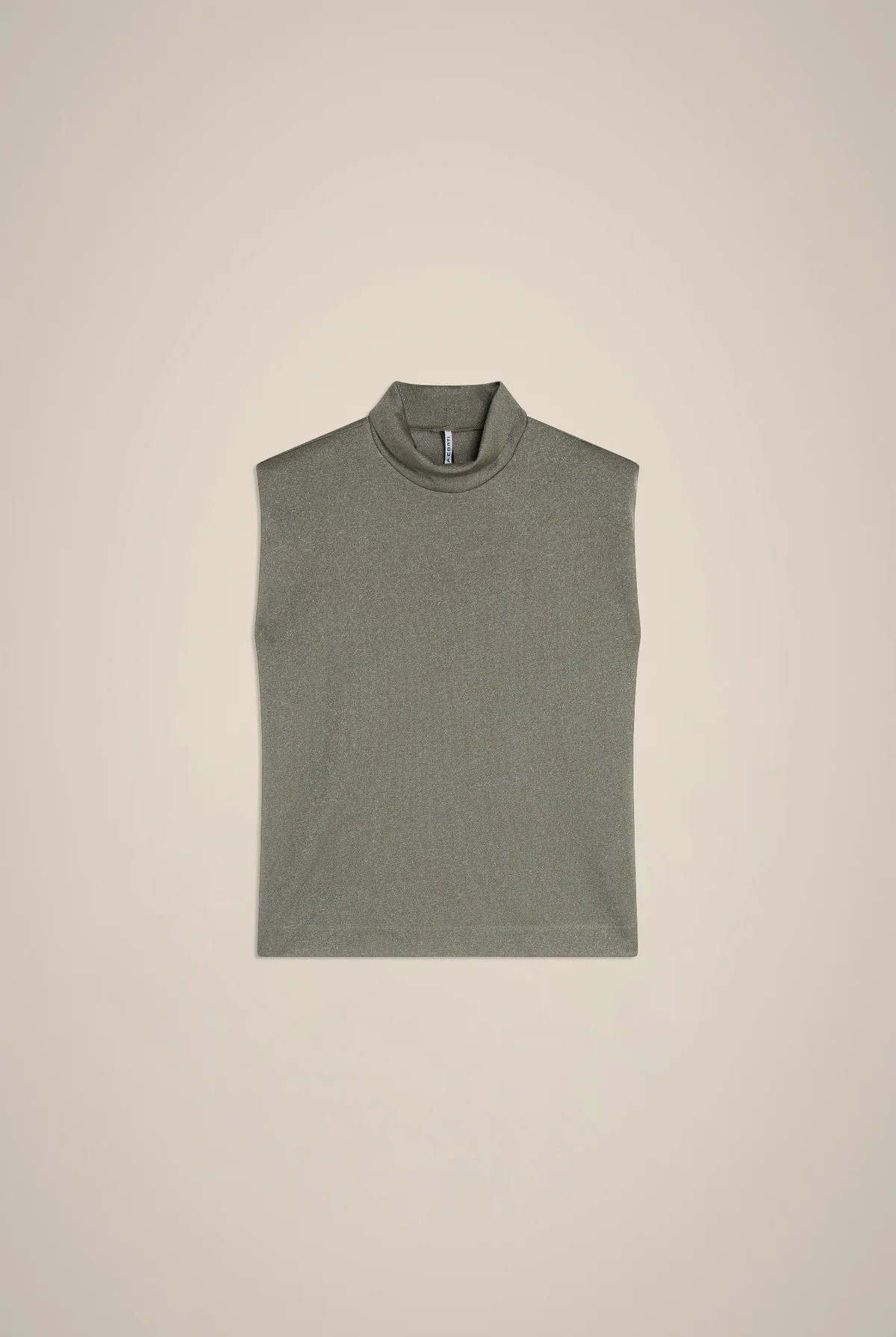 Lurex Jersey Top - Verde Green Pepper by Liviana Conti — view 3