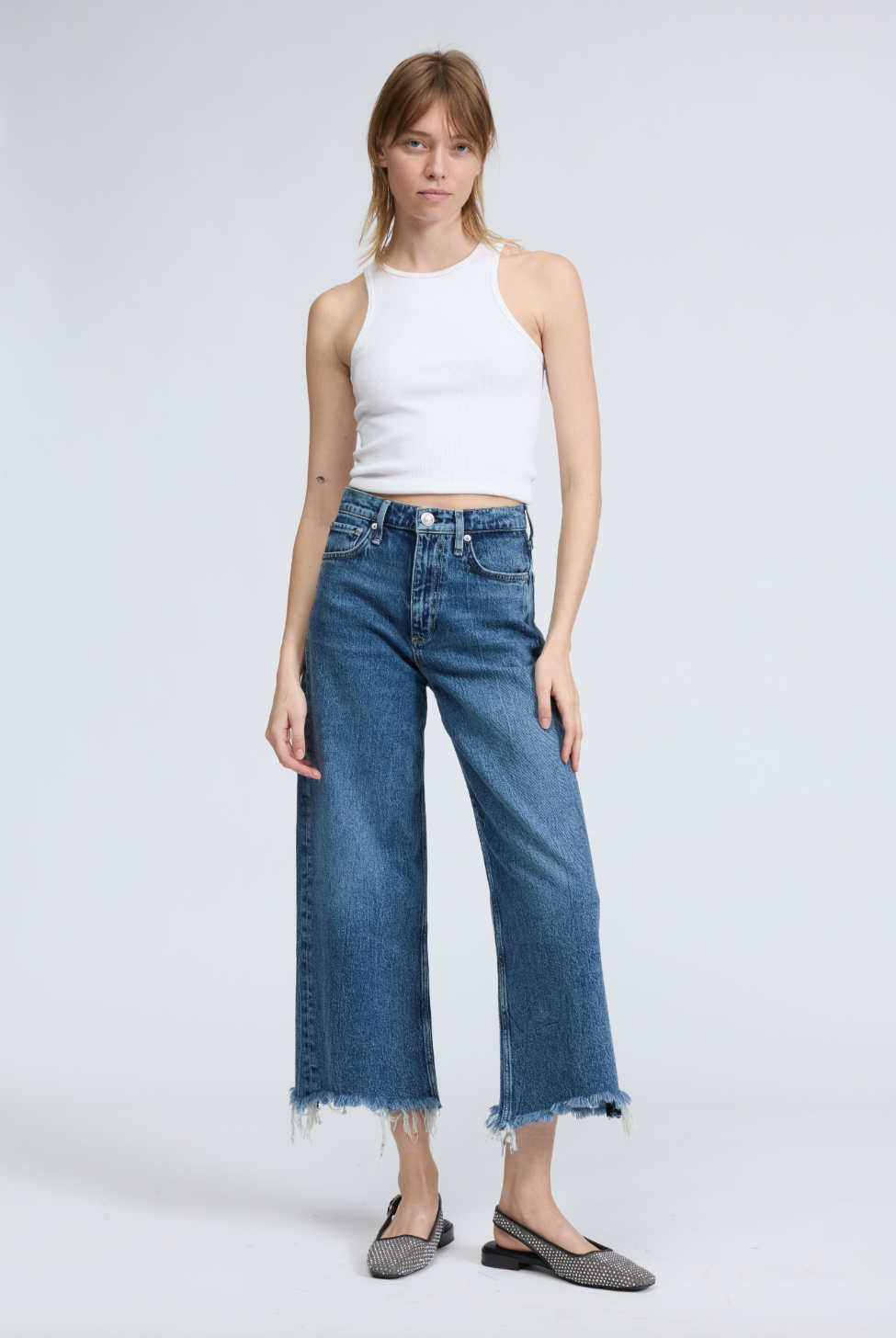 Andi High Rise Ankle Wide-Leg Jean - Walton by Rag & Bone — alternate view