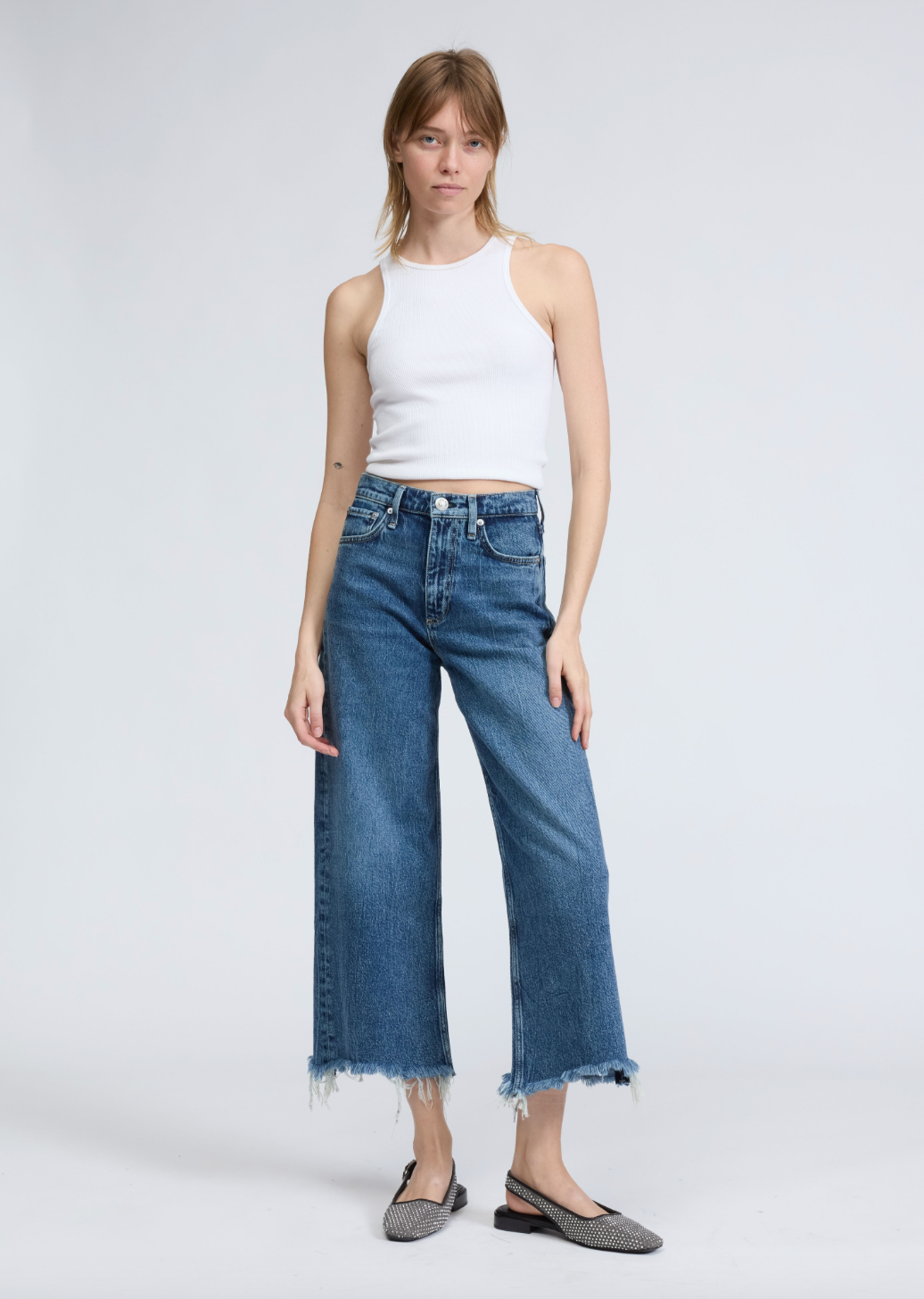 Andi High Rise Ankle Wide-Leg Jean - Walton by Rag & Bone — alternate view