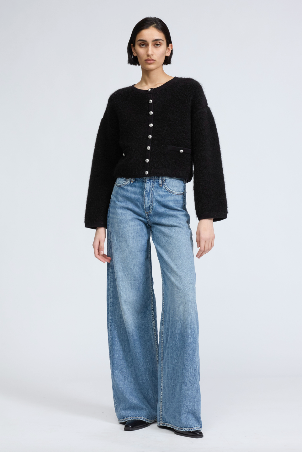 Featherweight Sofie Wide Leg Jean - Beverly by Rag & Bone | 25 South Boutiques