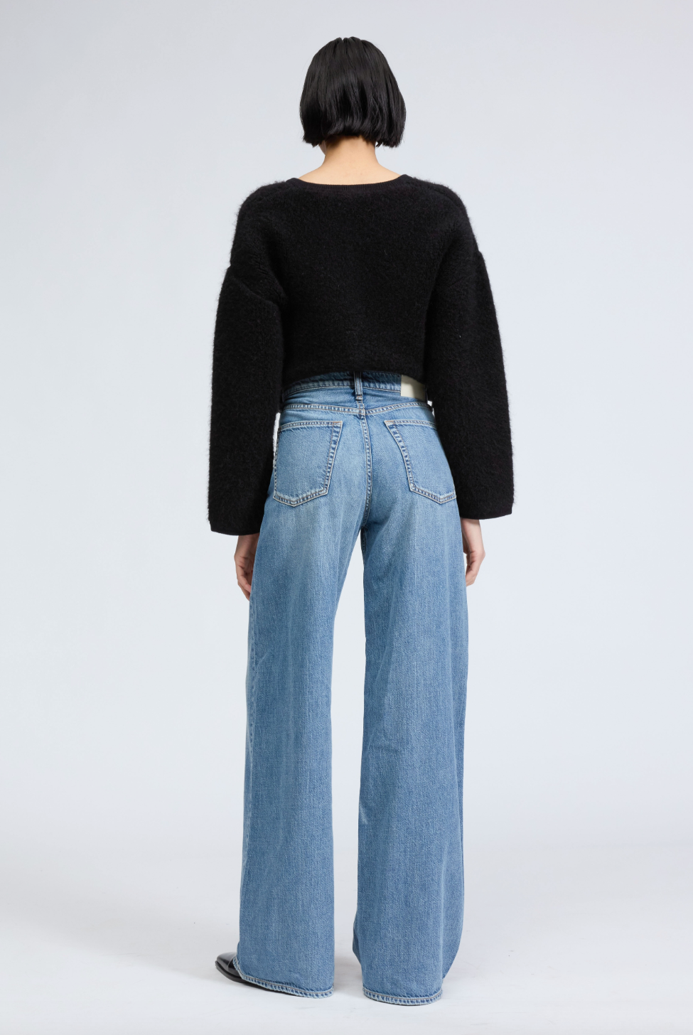 Featherweight Sofie Wide Leg Jean - Beverly by Rag & Bone — alternate view