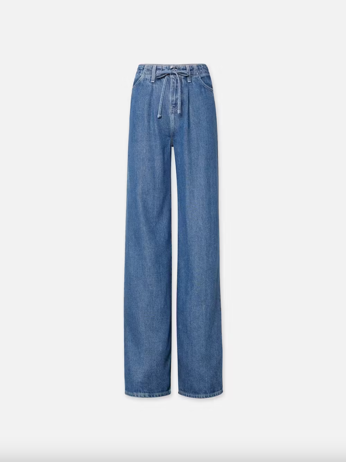 Super Drape Drawstring Wide Leg - Ghost by Frame — view 4
