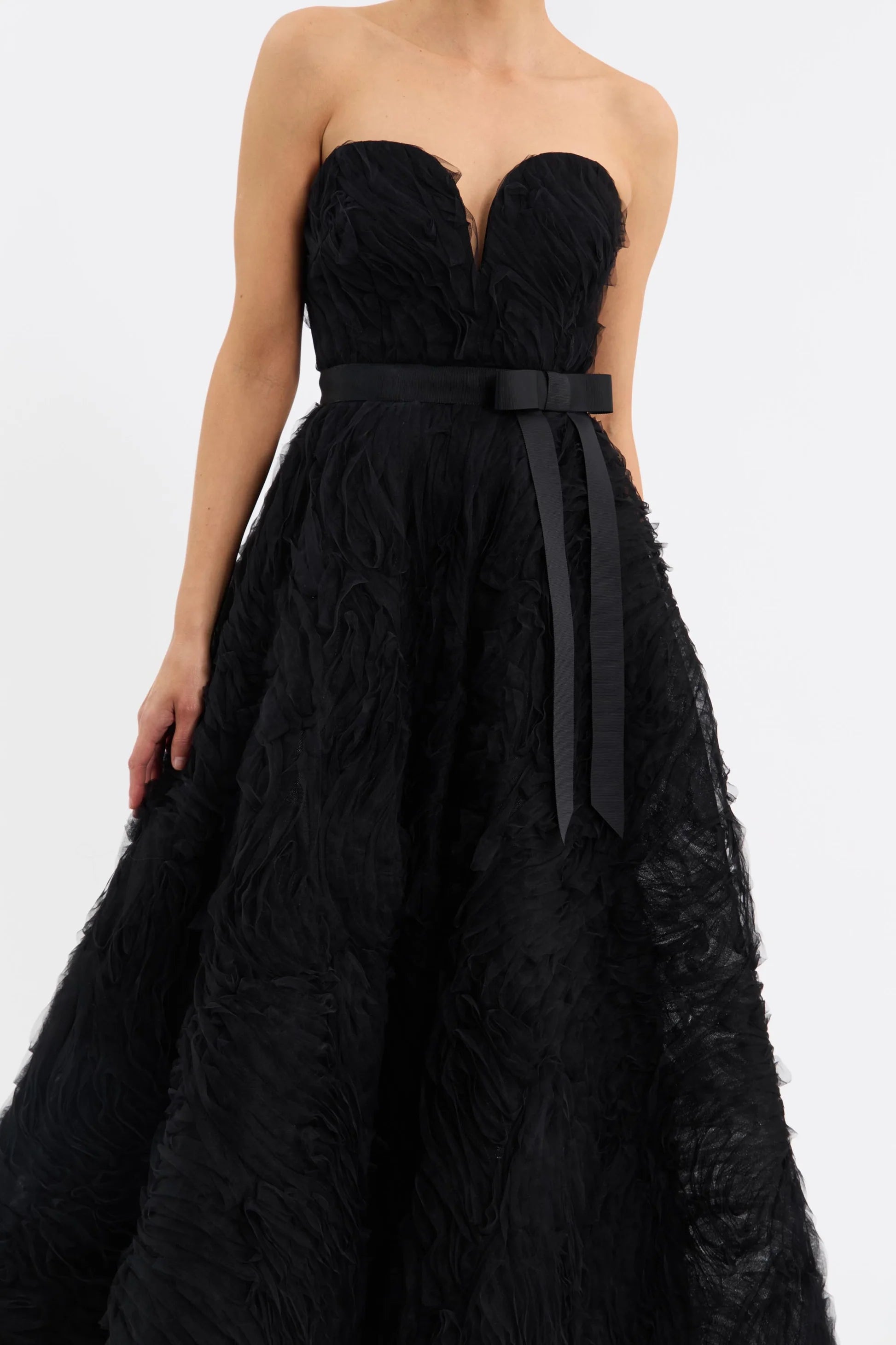 Willow Midi Dress - Black by Rebecca Vallance — alternate view