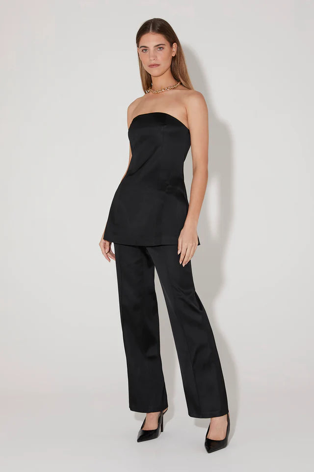 Regina Tailored Pant - Black by Hansen & Gretel | 25 South Boutiques