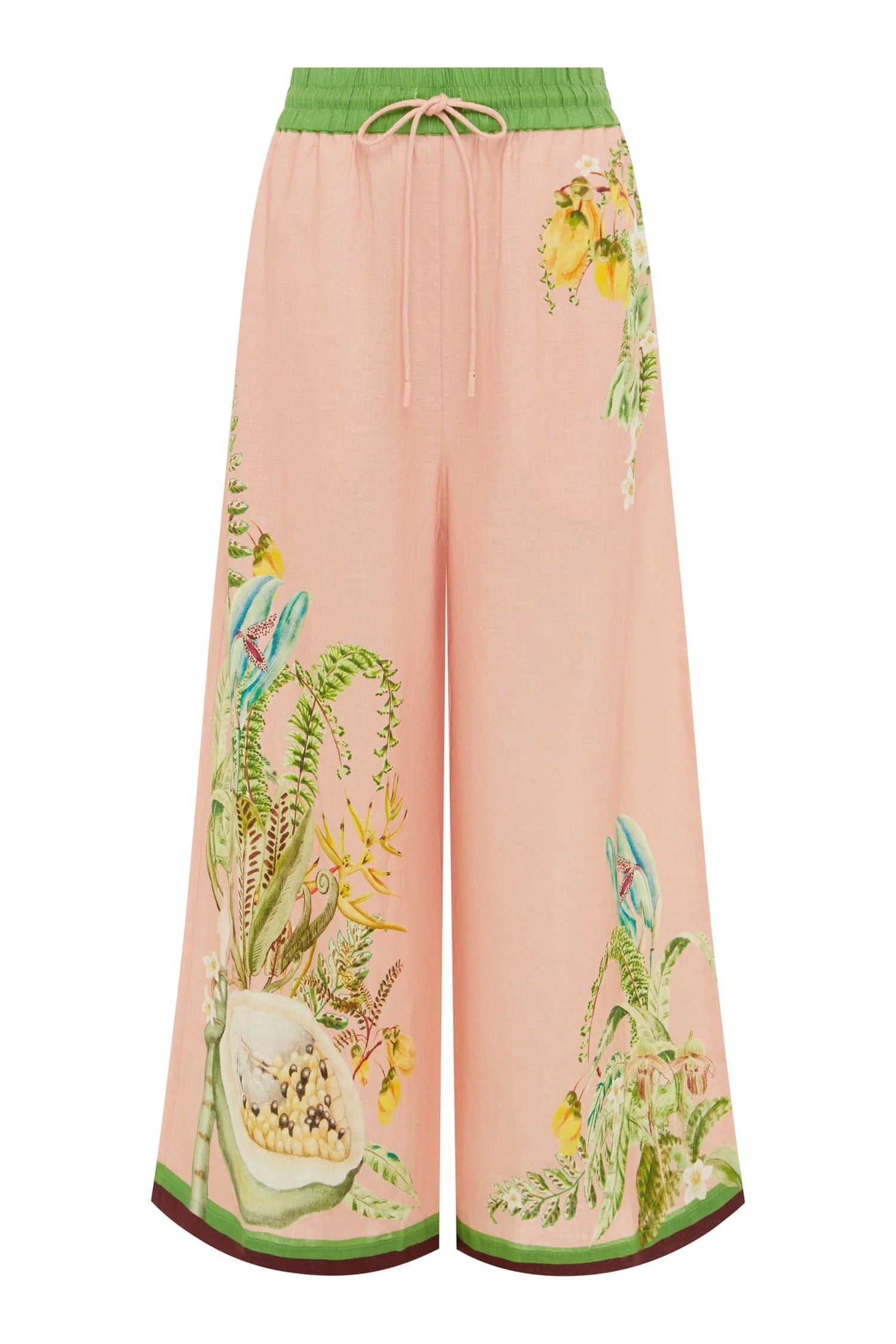 Papaya Pant - Pink Multi by Alemais — view 5