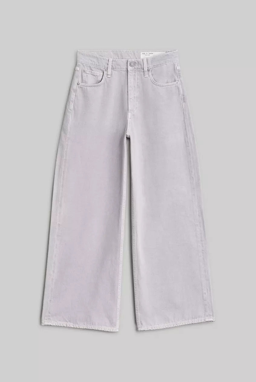 Andi High-Rise Wide Leg - Lavender by Rag & Bone — view 5