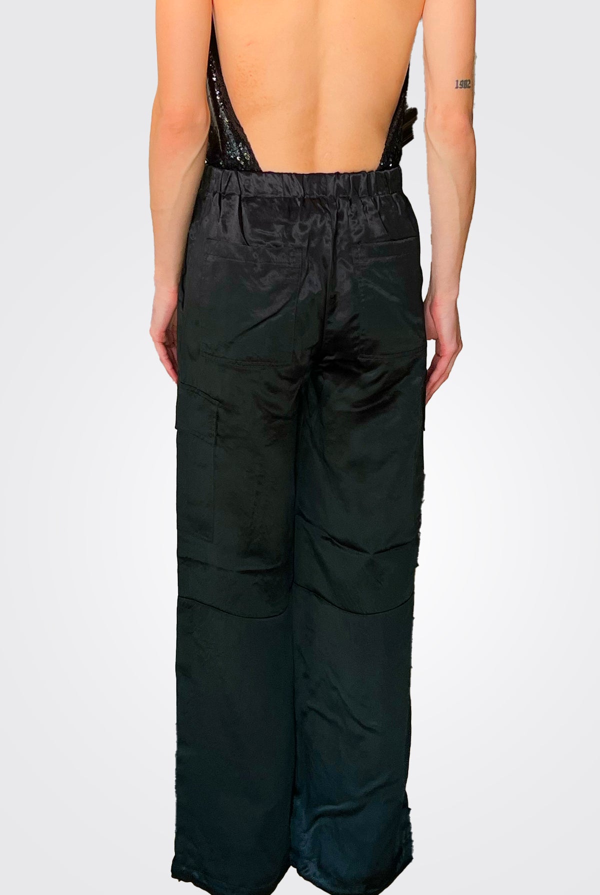Baggy Pants - Black by Cambio — alternate view